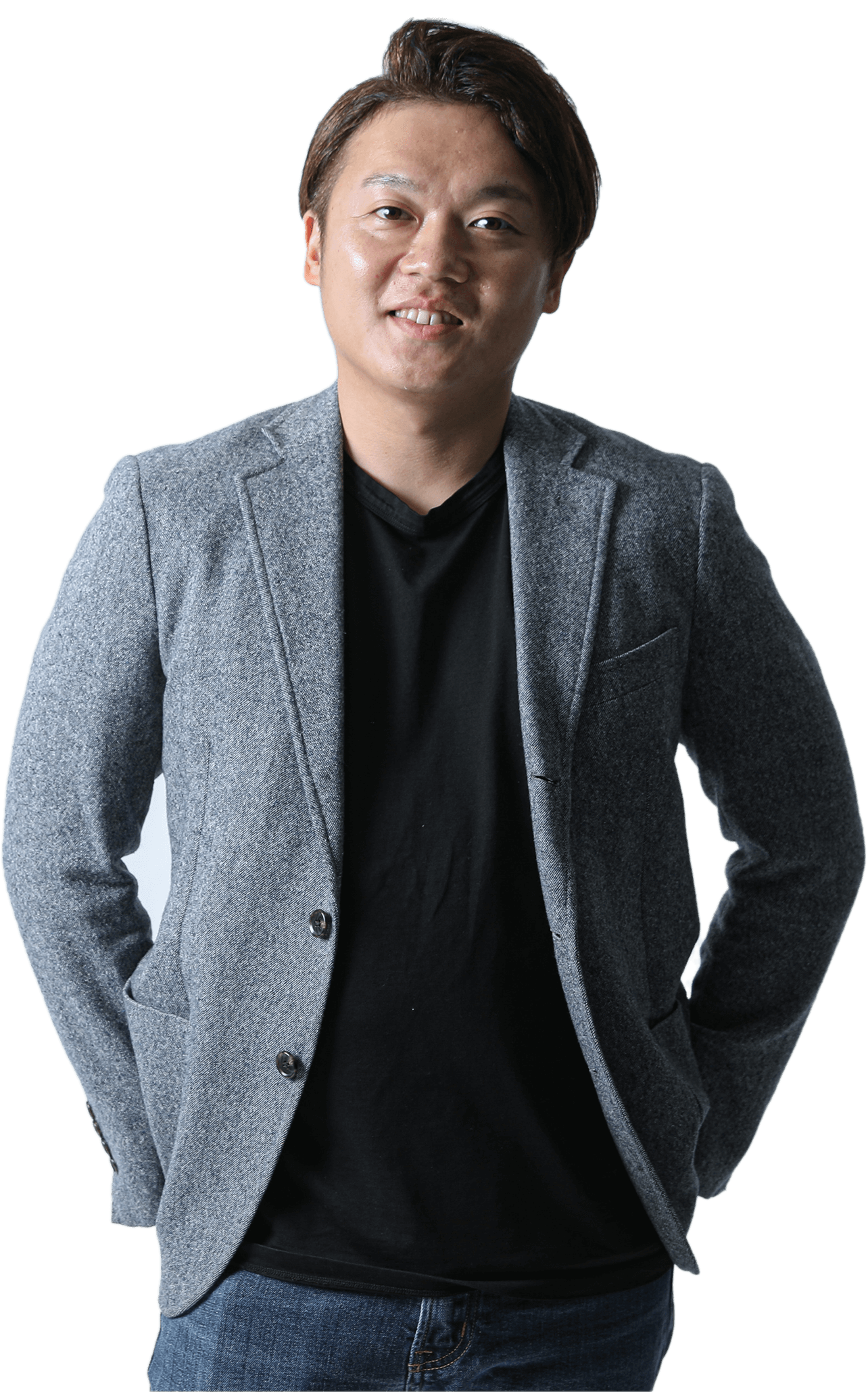 社長に直談判。写真